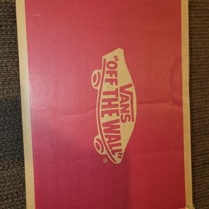 Vans Red Athletic Shoes